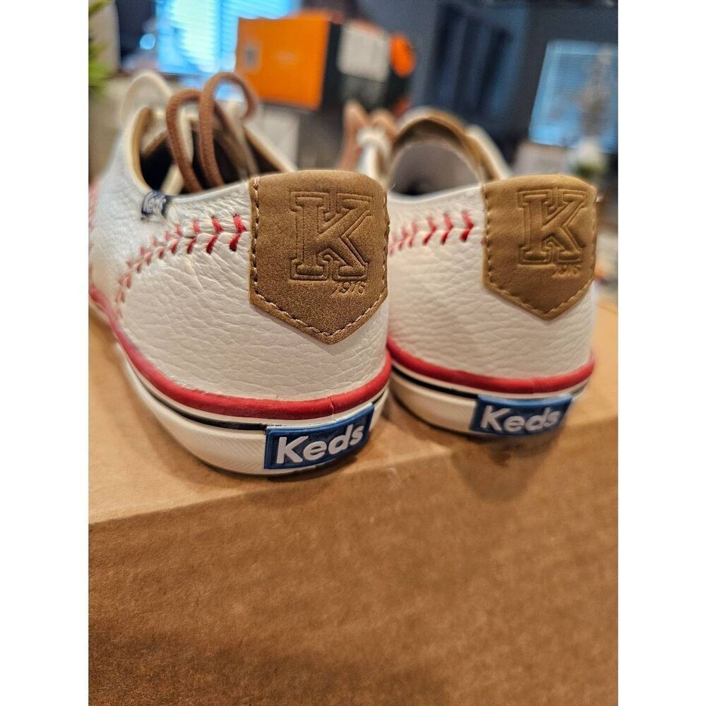 Keds baseball championship pennant flat sneakers - Picture 3 of 7
